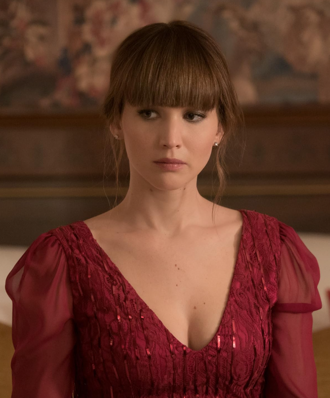 Jennifer Lawrence in red sparrow