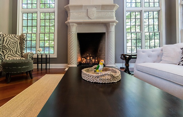 interior of mansion