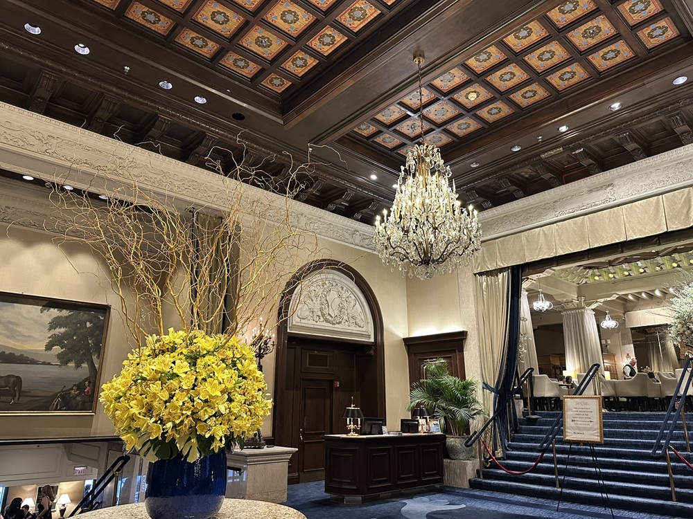 Lobby in The Drake Hotel in Chicago 2025